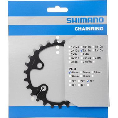 SHIMANO DEORE FC-M5100-2 11 Speed Chainring 4 Bolts 64mm 0